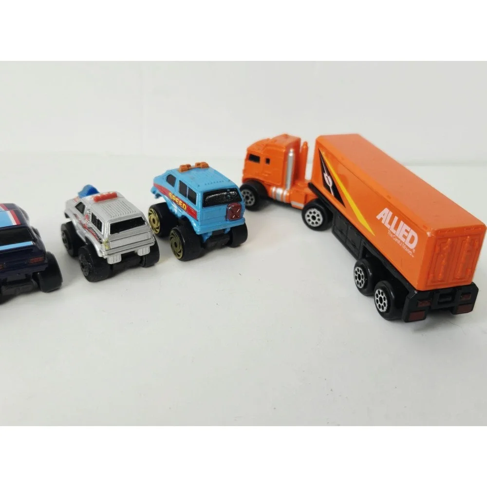 Vintage Galoob Micro Machines race car truck lot allied semi truck